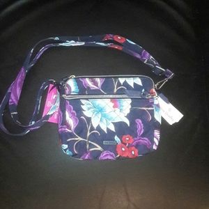 Vera Bradley Mayfair in Bloom compartment bag